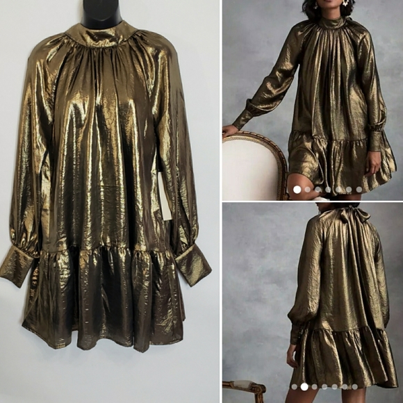 Kate Hudson Dresses & Skirts - Kate Hudson Flare Ruffle Hem Dress